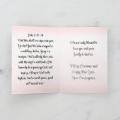 会衆から牧師に三人の賢人 サンキューカード (内部)