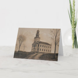 会衆の教会のグリーティングカード カード