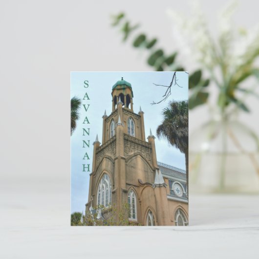 会衆ミクヴェイスラエルサバンナジョージア ポストカード (スタンド正面)