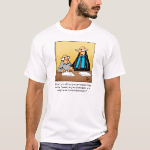 会計おもしろい士ユーモアTシャツ Tシャツ