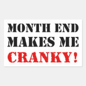 会計および財務月最終承認スタンプ 長方形シール (正面)