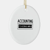 会計それが見越世界 セラミックオーナメント (右)