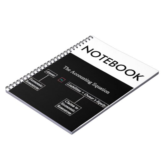 "会計の同等化" ノートブック (左側)