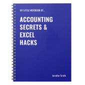 会計の秘密とExcel Hacks Officeノートブック ノートブック (正面)