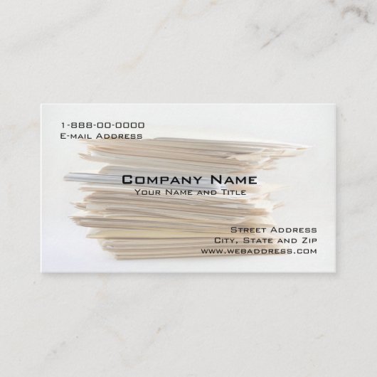 会計のServiesの名刺 名刺 (正面)