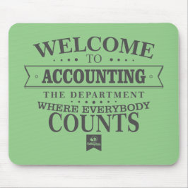会計は皆が数えるところにです! マウスパッド