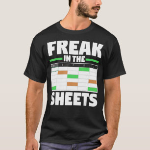 会計アナリストのおもしろいスプレッドシート Tシャツ