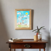 会計アートバランス図書会計士ポスター ポスター