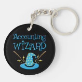 会計ウィザードAccountant CPA キーホルダー (裏面)
