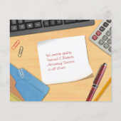 会計オフィスのワークデスク チラシ (裏面)