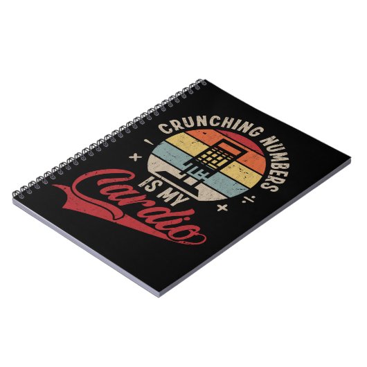 会計カリキュレータユーモアCPA簿記 ノートブック (左側)