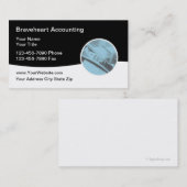 会計コンテンポラリー士サービス 名刺 (正面/裏面)