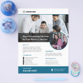 会計サービスカスタムチラシ チラシ (シングル)