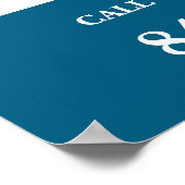 会計サービスカスタムポスター ポスター (角)