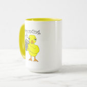 会計シック文字マグ マグカップ (正面左)