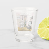 会計バ飲ランスシートPuny Shot Glass ショットグラス (裏面)