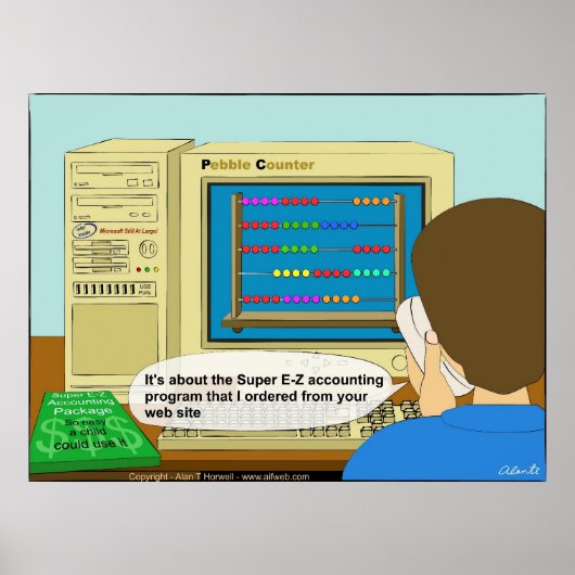 会計パッケージ ポスター (正面)