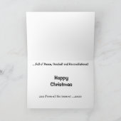 会計パーソナライズされた会計士カード シーズンカード (内部)