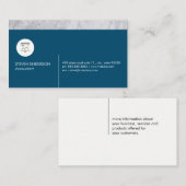 会計マネーチャート 名刺 (正面/裏面)