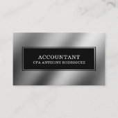 会計モダンプロフェッショナル名刺 名刺 (正面)