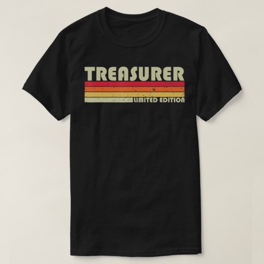 会計係おもしろい職権職業誕生日業務 Tシャツ (デザイン正面)