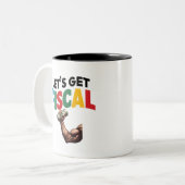 会計取得：財務おもしろい ツートーンマグカップ (正面左)