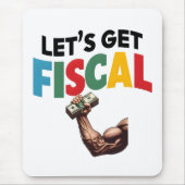 会計取得:財務おもしろい マウスパッド (正面)