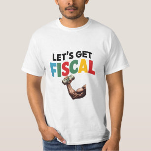 会計取得:財務おもしろい Tシャツ