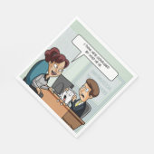 会計取締役会プンパーティーナプキンズ スタンダードランチョンナプキン (角)