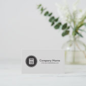 会計名刺 名刺 (スタンド正面)