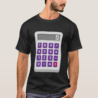 会計士おもしろいハロウィーン衣装の衣装Math Cal Tシャツ