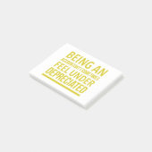 会計士おもしろいプリン ポストイット (アングル)