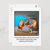 会計士おもしろいユーモアポストカード ポストカード (正面/裏面)