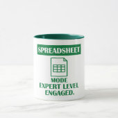 会計士おもしろい引用文 マグカップ (中央)