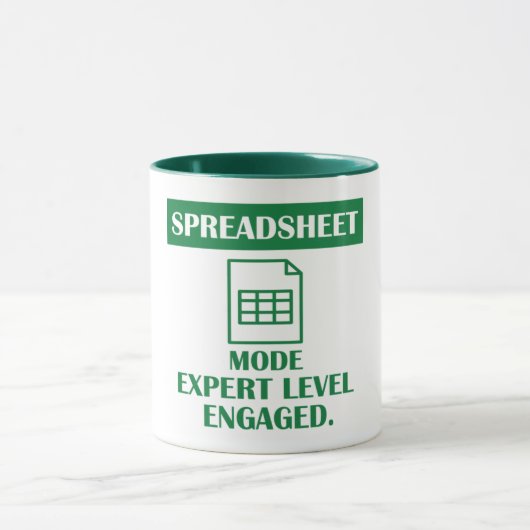 会計士おもしろい引用文 マグカップ (中央)