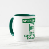 会計士おもしろい引用文 マグカップ (正面左)