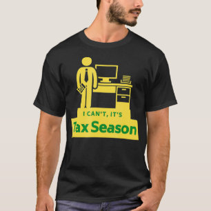 会計士おもしろい税準備者その税船酔い Tシャツ