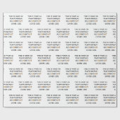 会計士おもしろい計素晴らしCPAギフト ラッピングペーパー (フラット)