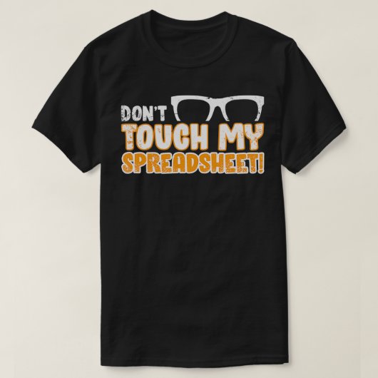 会計士おもしろい3の会計係ギフトアイディア Tシャツ (デザイン正面)