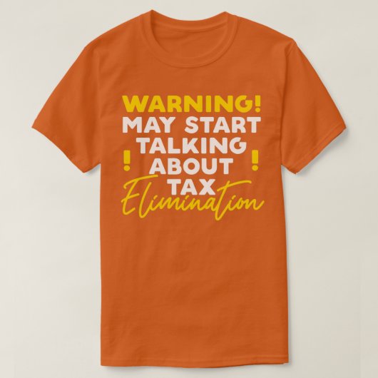 会計士おもしろい5 Tシャツ (デザイン正面)