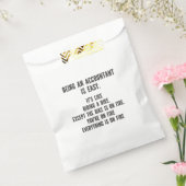 会計士おもしろい – 会計士とは簡単 フェイバーバッグ (封をした状態)