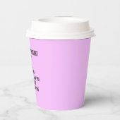 会計士おもしろい – 会計士とは簡単 紙コップ (裏面)