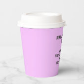 会計士おもしろい – 会計士とは簡単 紙コップ (正面)