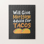 会計士がタコスの代わりに住宅ローンのアドバイスを提供します ジグソーパズル (縦)