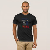 会計士が免税Tシャツを作る Tシャツ (正面フル)