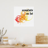 会計士が熱い ポスター (キッチン)