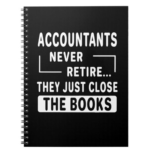 会計士が退職しないおもしろい引用文 ノートブック (正面)