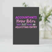 会計士が退職しない サンキューカード (スタンド正面)