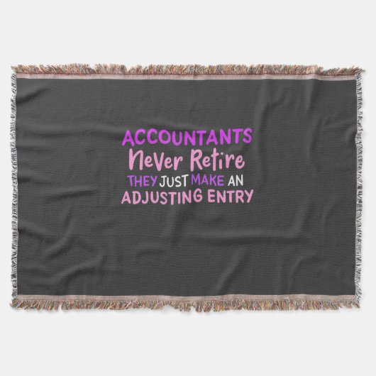 会計士が退職しない スローブランケット (正面)