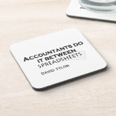 会計士が！ コースター (左側)